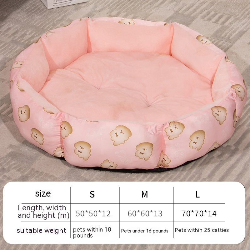 Soft Fleece Pet Bed