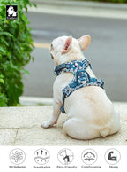 Truelove 3M Reflective Cotton Floral Dog Harness