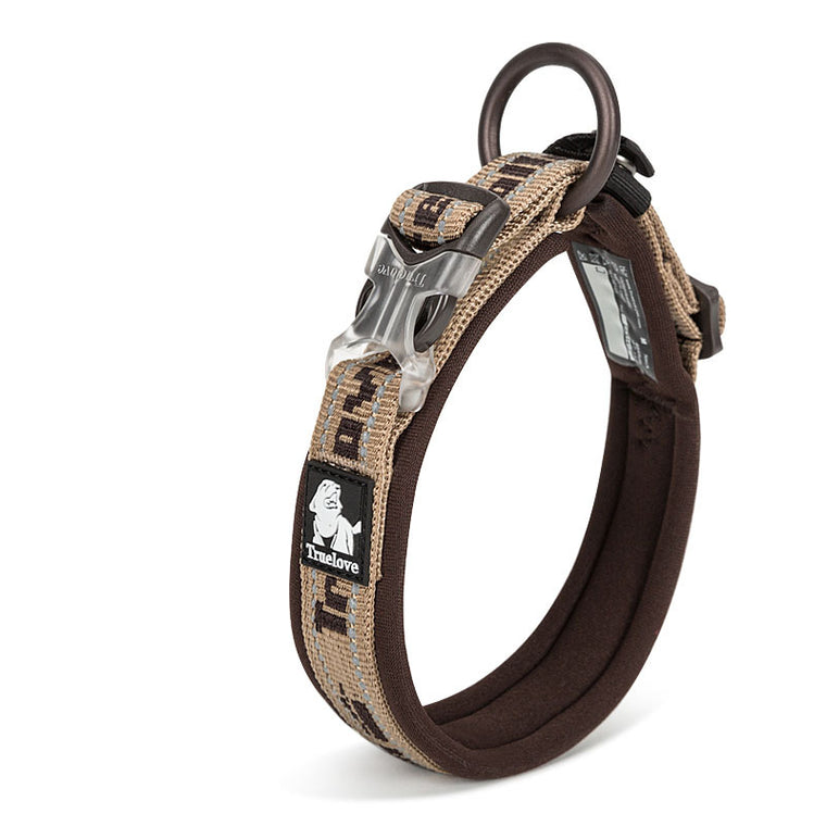 Truelove Reflective Padded Dog Collar