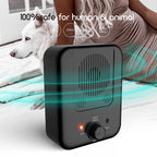 Black electronic device with a dog and person in the background, labeled '100% safe for human & animal'.