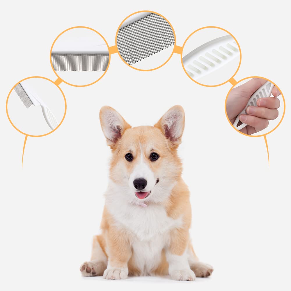 Multifunctional Fine-Tooth Pet Grooming Comb