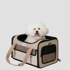 Foldable Portable Pet Travel Bag – Airline-Friendly Nylon Carrier