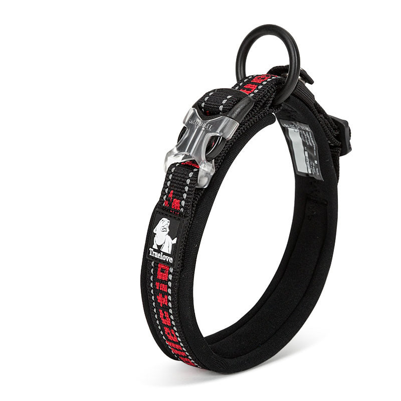 Truelove Reflective Padded Dog Collar