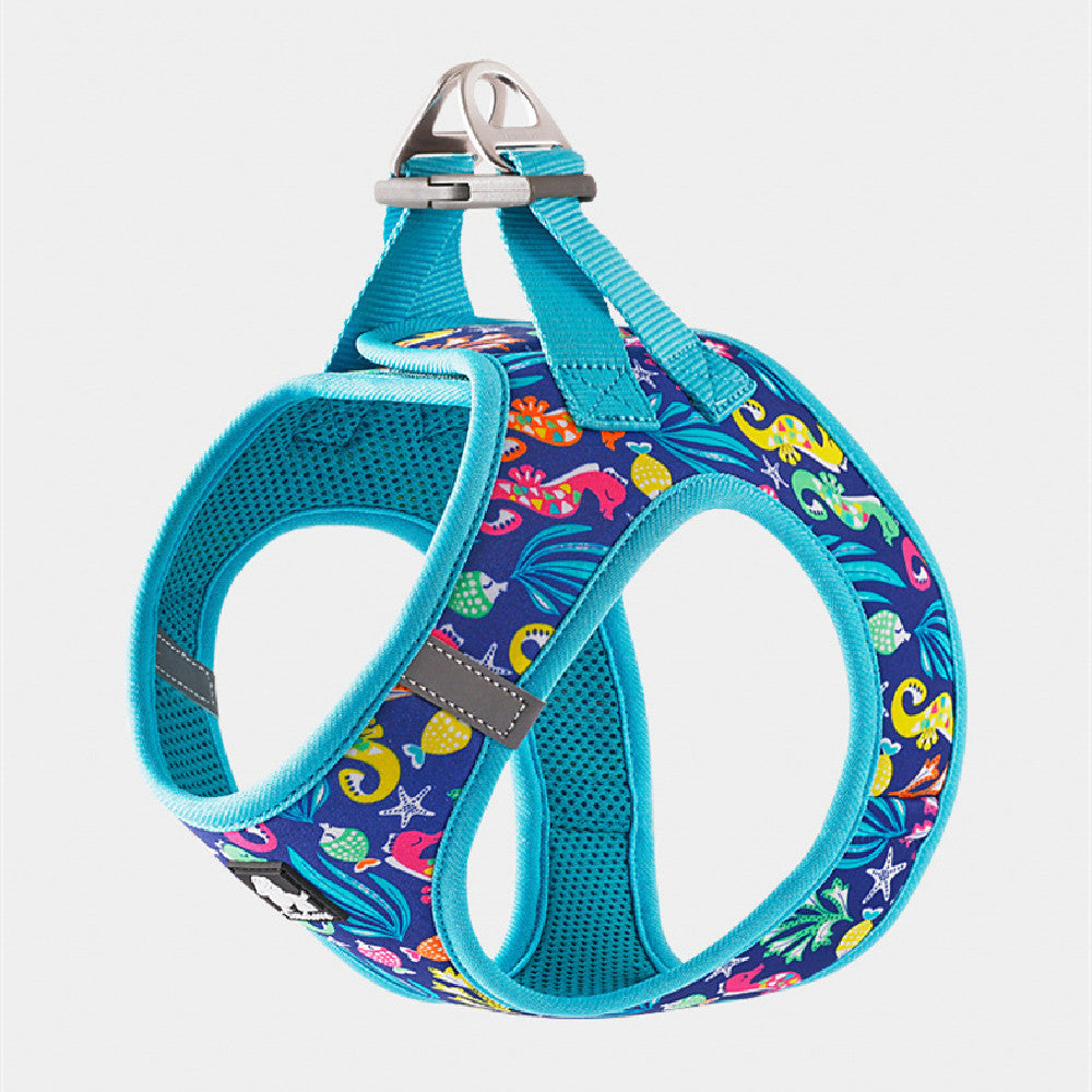 Truelove Easy Fit Reflective Pet Harness – Quick-Release & Dual D-Ring Design