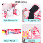 BORORO No-Pull Breathable Dog Harness & Leash Set – Adjustable Fit