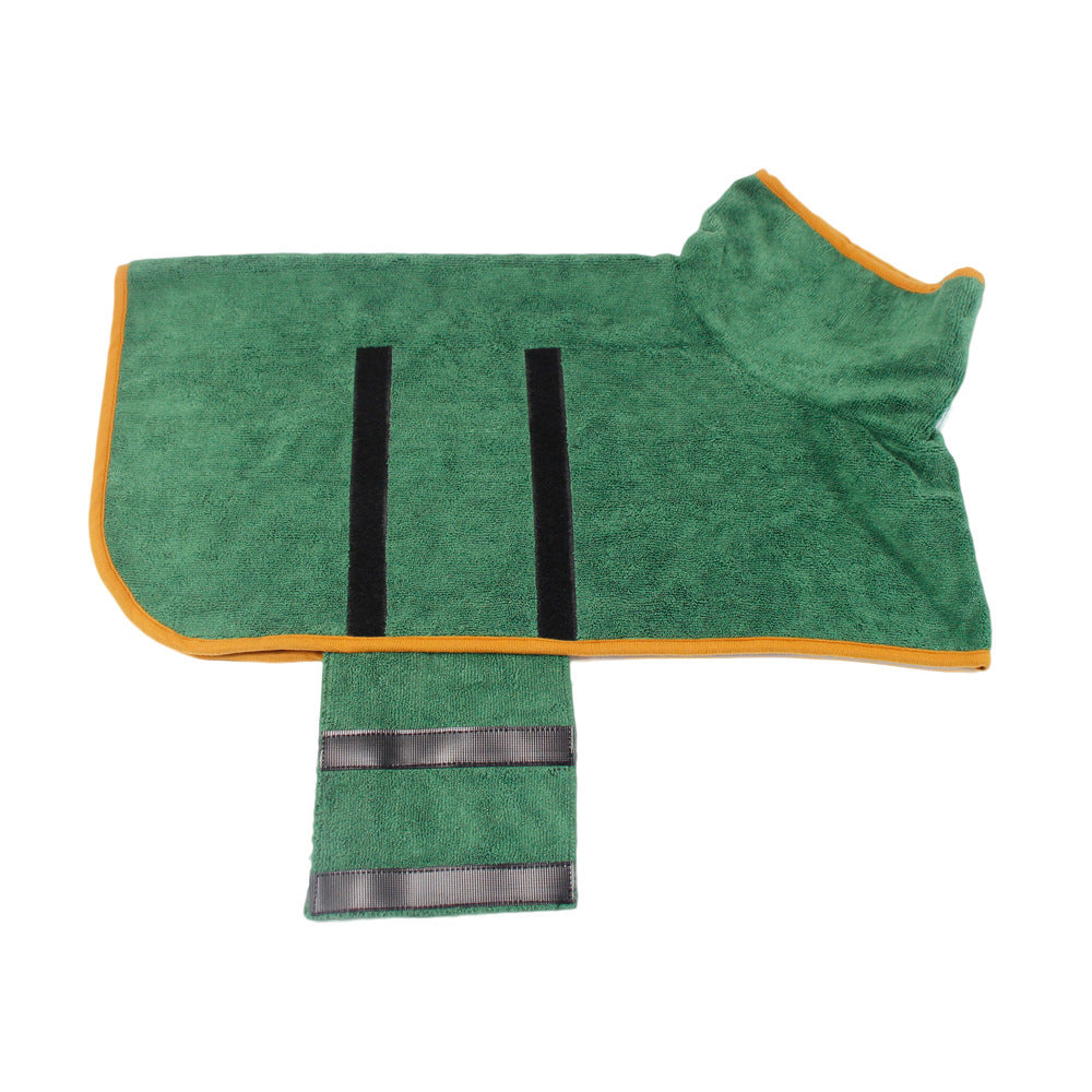 Pet Bathrobe – Super Absorbent Microfiber