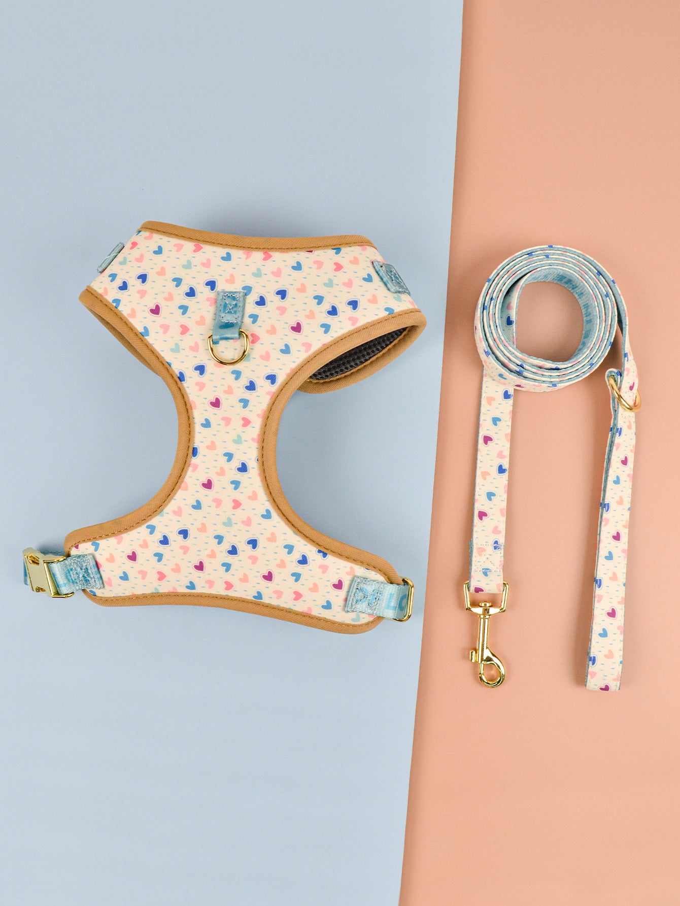 Lovesea Harness and Leash Set for Medium &amp; Large Dogs