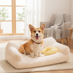 Plush Pet Bed – Removable & Washable