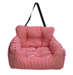 Car Pet Seat Kennel for Cats & Dogs, Soft, Secure Travel Bed