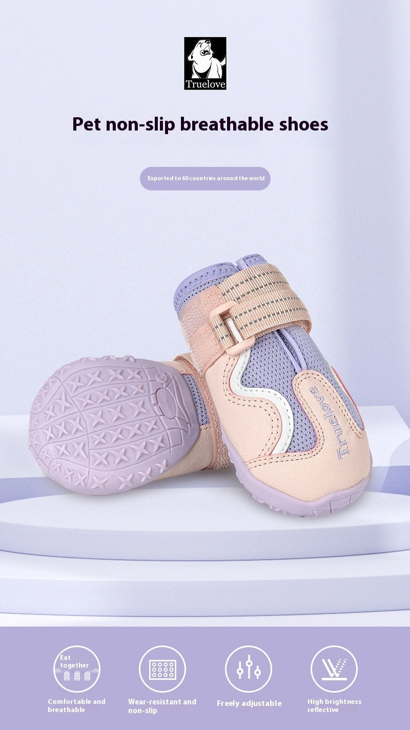 Truelove Dog Shoes, water-resistant & Non-Slip (Set of 4)
