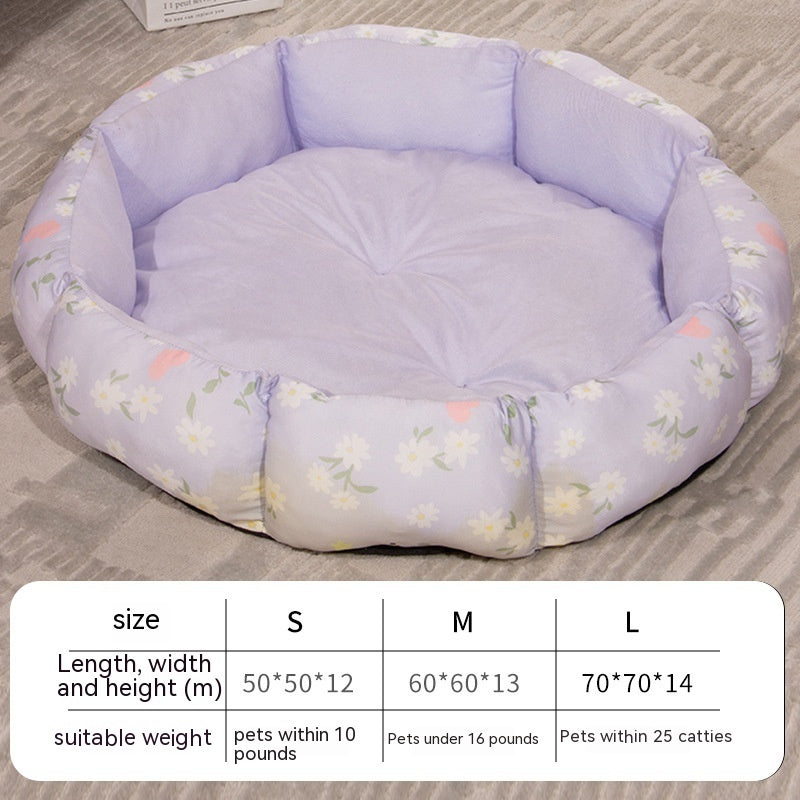 Soft Fleece Pet Bed