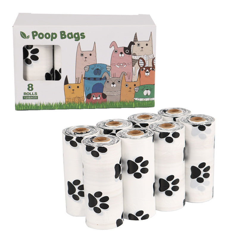 Eco Poop Bags – Degradable Rolls with Optional Dispenser