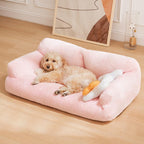 Plush Pet Bed – Removable & Washable