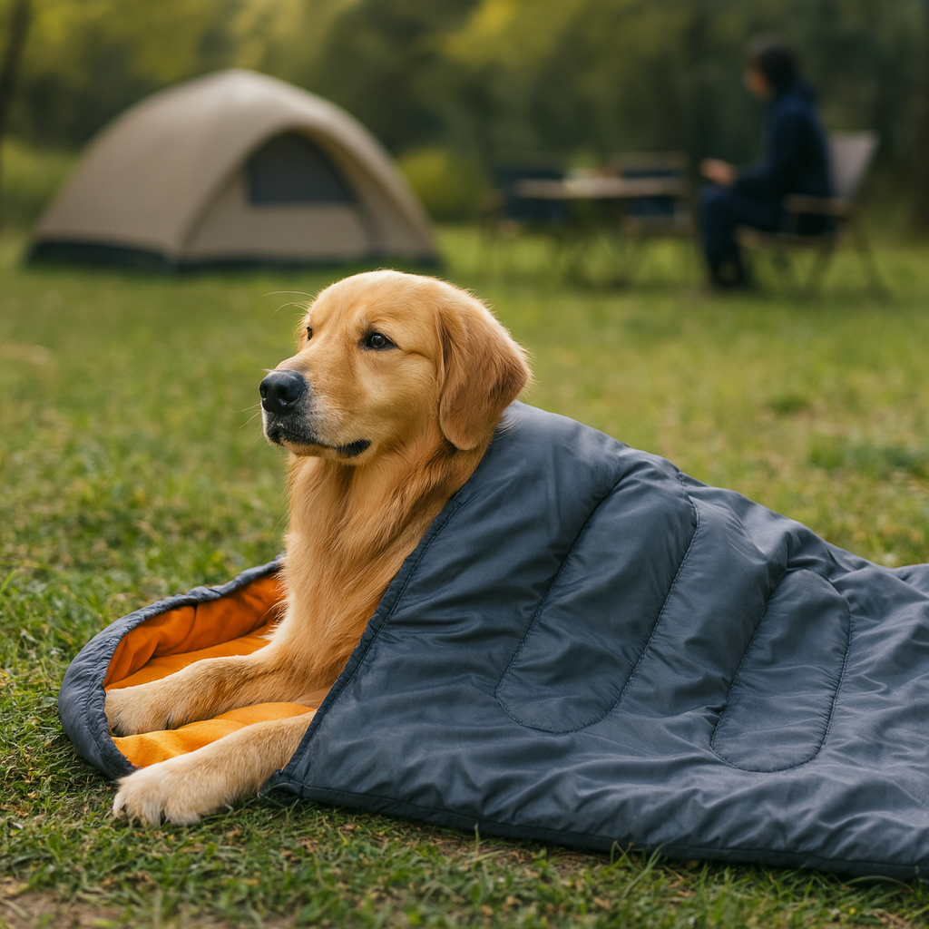 Portable Dog Bed – Travel & Camping Sleeping Bag for Pets