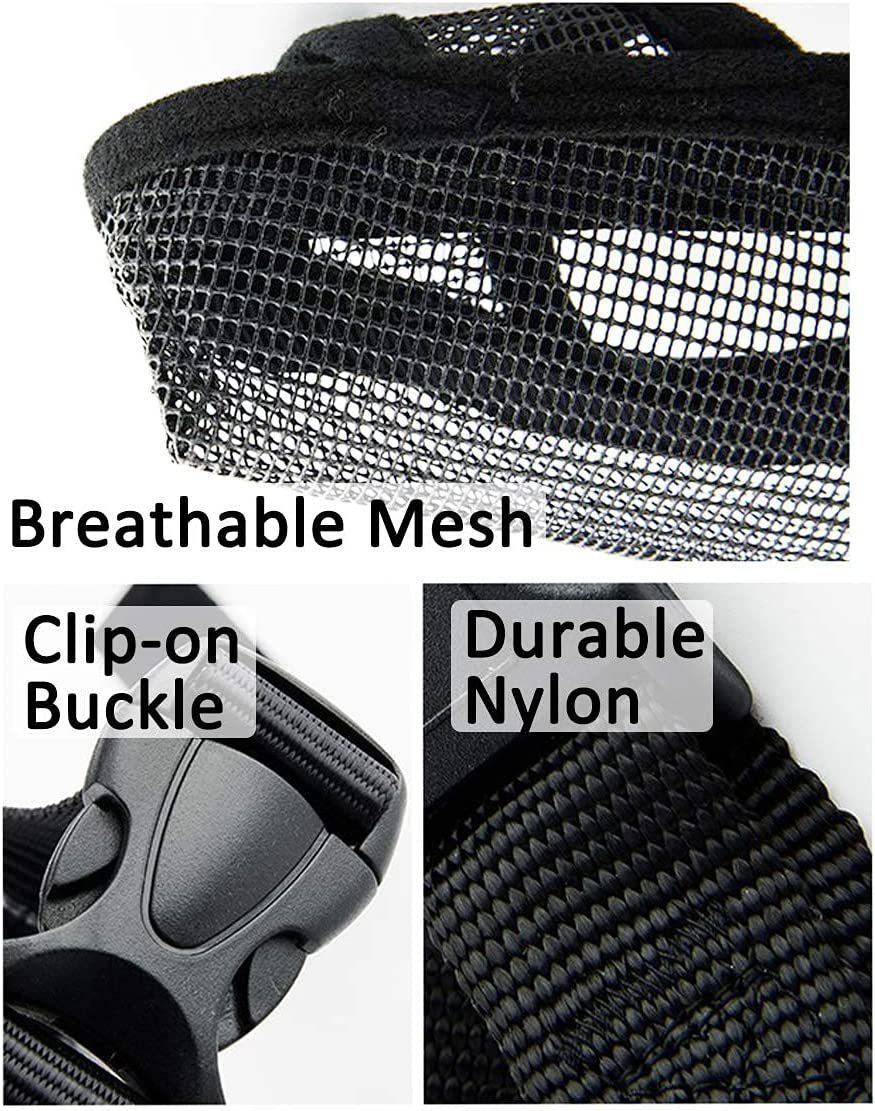 Breathable Mesh Dog Muzzle – Anti-Bite and Anti-Bark