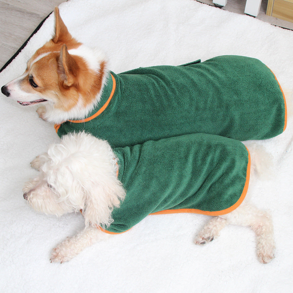 Pet Bathrobe – Super Absorbent Microfiber
