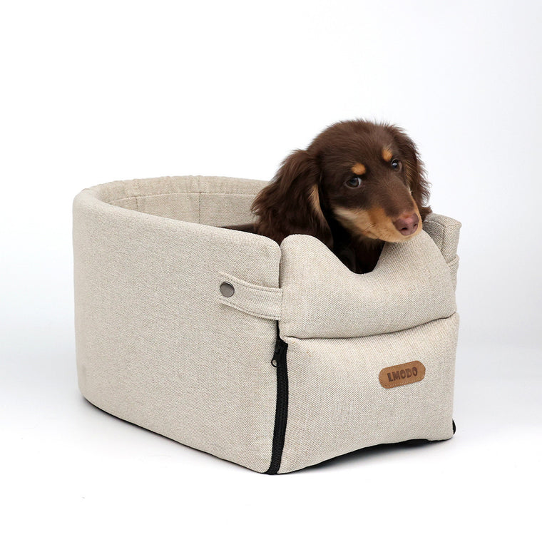 Portable Car Seat Bed for Small Dogs & Cats