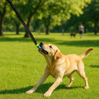 Outdoor Stretch Rope Pet Toy, 140–240 cm