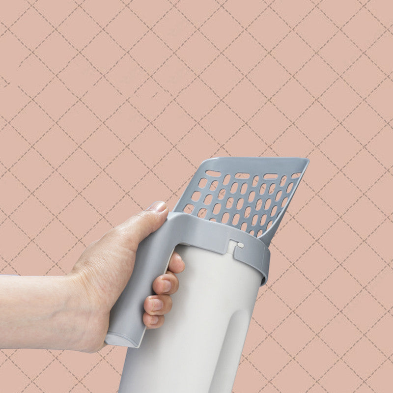 Cat Litter Scoop with Storage Box – Integrated Set