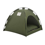 CampNest Portable Tent Pet Bed with Cooling Cushion