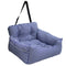 Car Pet Seat Kennel for Cats & Dogs, Soft, Secure Travel Bed