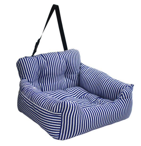 Car Pet Seat Kennel for Cats & Dogs, Soft, Secure Travel Bed