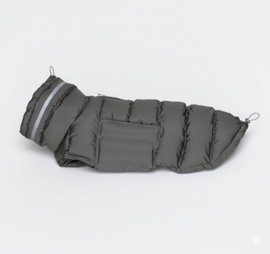 Thermal Dog Vest – Recycled Cotton Winter Coat for Small to Large Dogs