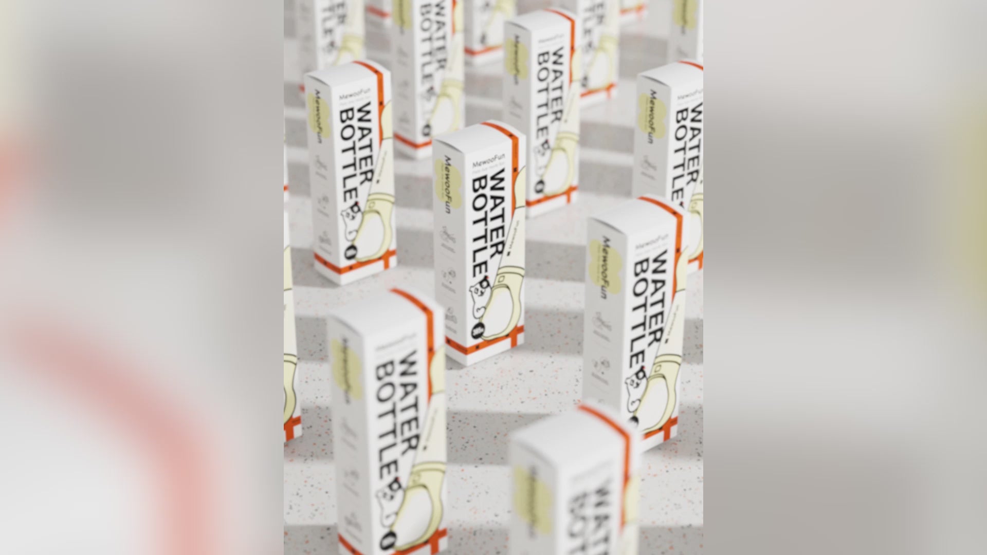 MeewooFun 2-in-1 Dog Water Bottle