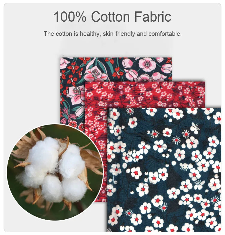 Truelove Floral Cotton Dog Collar & Leash Set